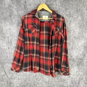 Legendary Whitetails Red and Black Checkered Shirt